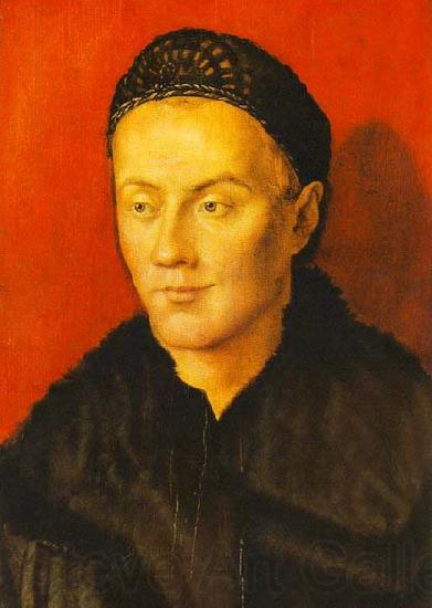Albrecht Durer Portrait of a Man Norge oil painting art